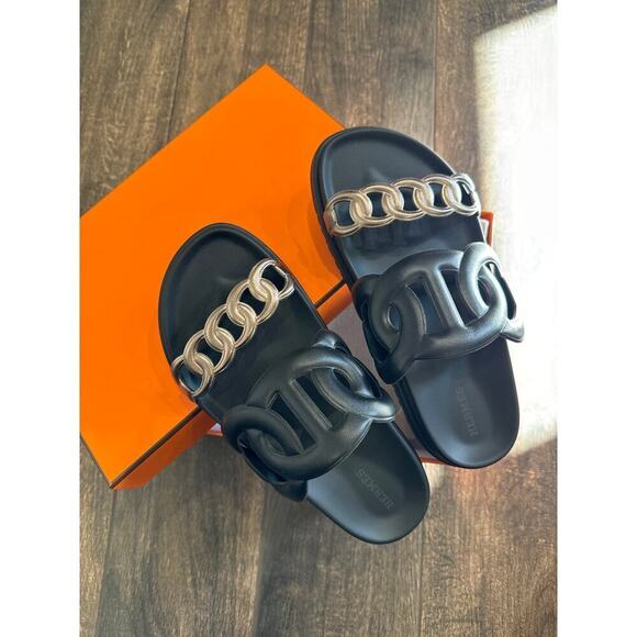Hermes Extra sandal Size 37 BNIB - Picture 4 of 5